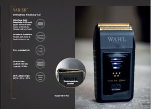 WAHL PROFESSIONAL VANISH CORDLESS SHAVER