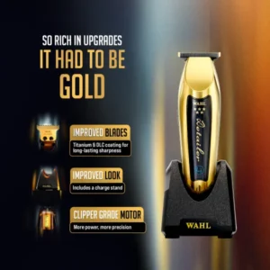 Wahl Detailer Cordless Gold T Wide