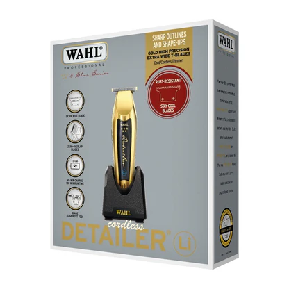 Wahl Detailer Cordless Gold T Wide