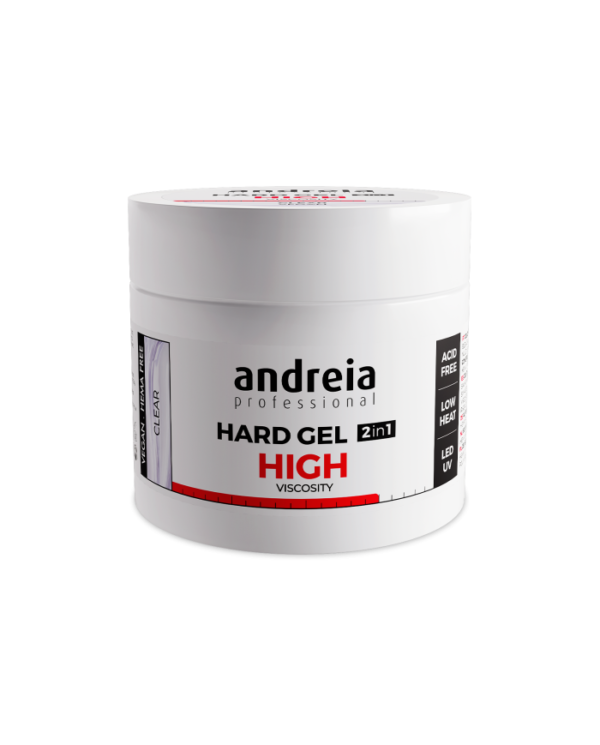 ANDREIA HARD GEL HIGH CLEAR VEGAN 200G