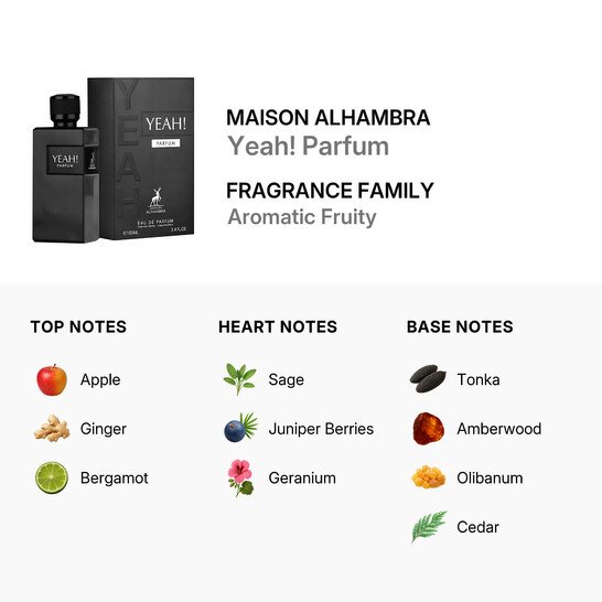 Maison Alhambra Yeah Man Eau de Parfum para homem 100 ml
