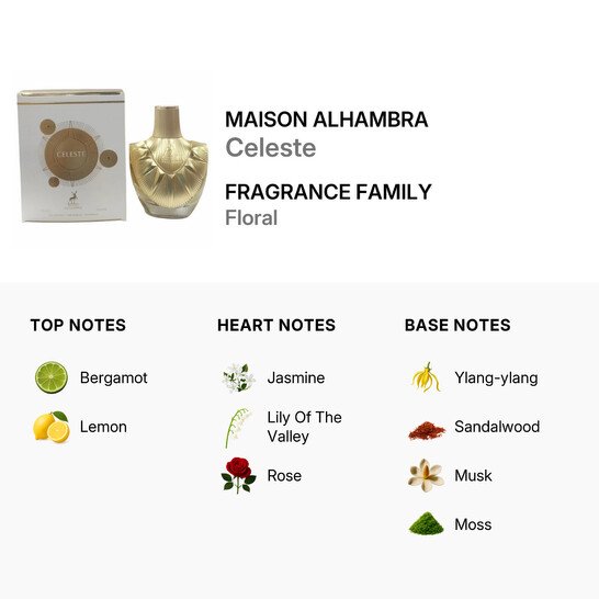 Maison Alhambra Celeste Eau de Parfum 100ml