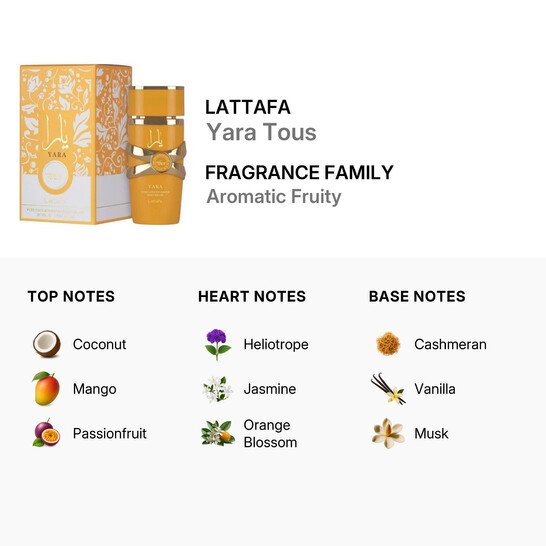 Lattafa Yara Tous Concentrate Oil 20ml