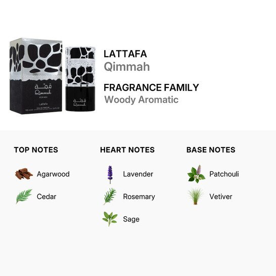 Lattafa Qimmah Man Eau de Parfum 100ml