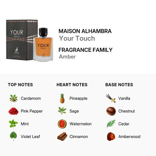 Maison Alhambra Your Touch Perfume 100ml