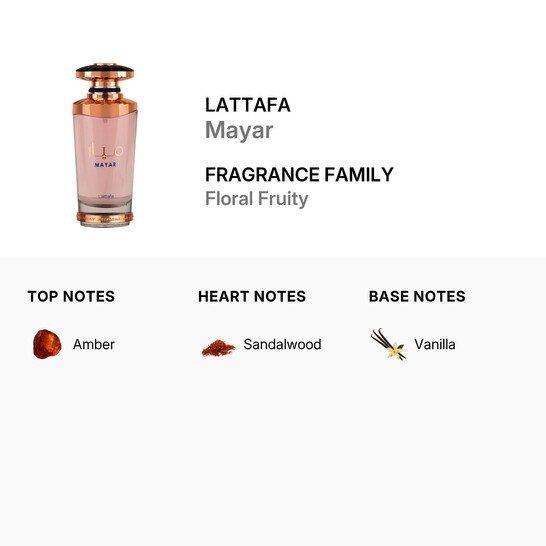 Lattafa Mayar Woman Eau de Parfum 100ml 
