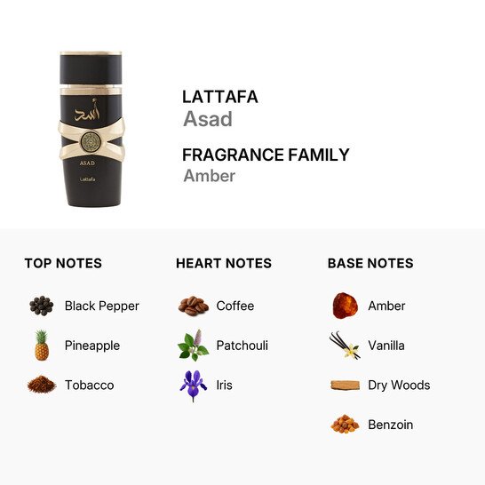 Lattafa Asad Man Eau de Parfum 100ml 