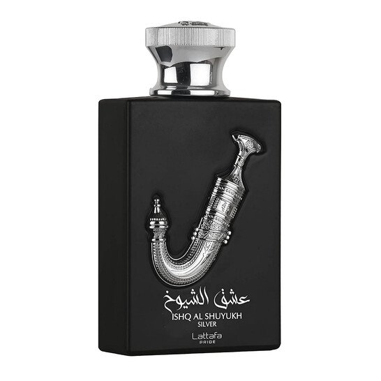Ishq Al Shuyukh Silver Lattafa Perfumes unissexo - 100ml