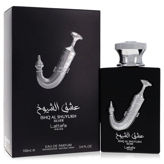 Ishq Al Shuyukh Silver Lattafa Perfumes unissexo - 100ml