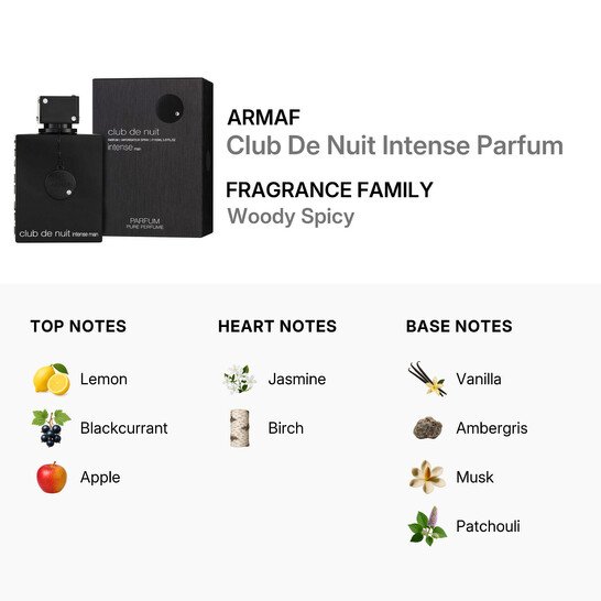 Armaf Club De Nuit Intense Man Pure perfume 150 ml 