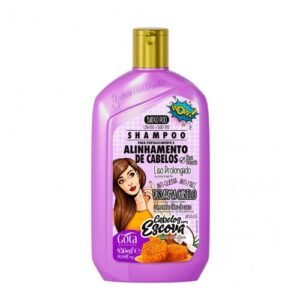 Gota Dourada Shampoo Fortalecimento Cabelos C/ Escova 430ml