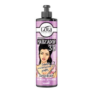 GOTA DOURADA  MATIZADOR 3D - SUPER BLACK 300ML