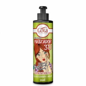 GOTA DOURADA  MATIZADOR 3D - VERMELHO INTENSO 120ML