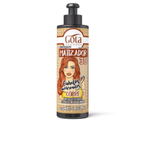 GOTA DOURADA MATIZADOR 3D - COBRE 120ML