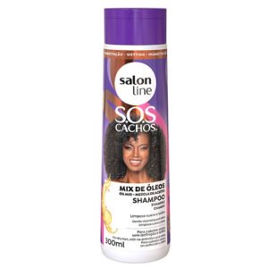 SALON LINE SOS SHAMPOO MIX OLEOS NUTRITIVO 300ML