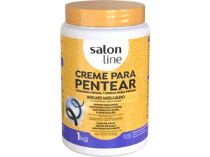 SALON LINE CREME PENTEAR BRILHO MOLHADO 1KG