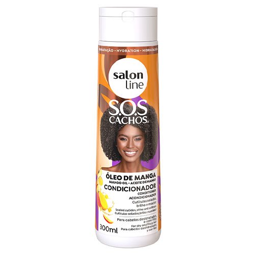 SALON LINE SOS CONDICIONADOR OLEO MANGA TRADICIONAL 300ML