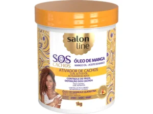 SALON LINE SOS ATIVADOR CACHOS OLEO MANGA TRADICIONAL 1KG