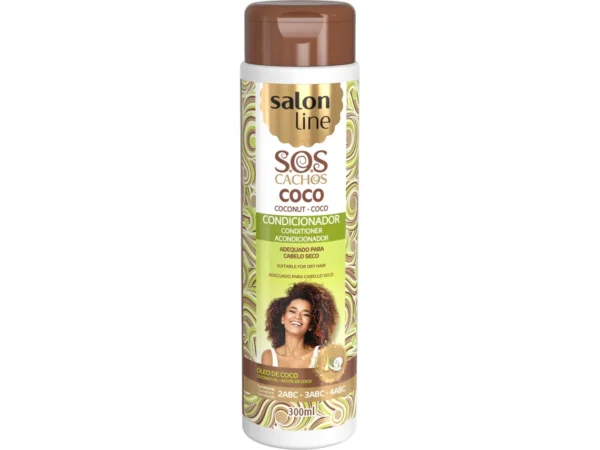 SALON LINE SOS CONDICIONADOR COCO TRAT PROFUNDO 300ML