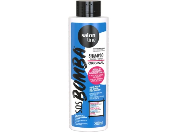 SALON LINE SOS BOMBA SHAMPOO ORIGINAL 300ML