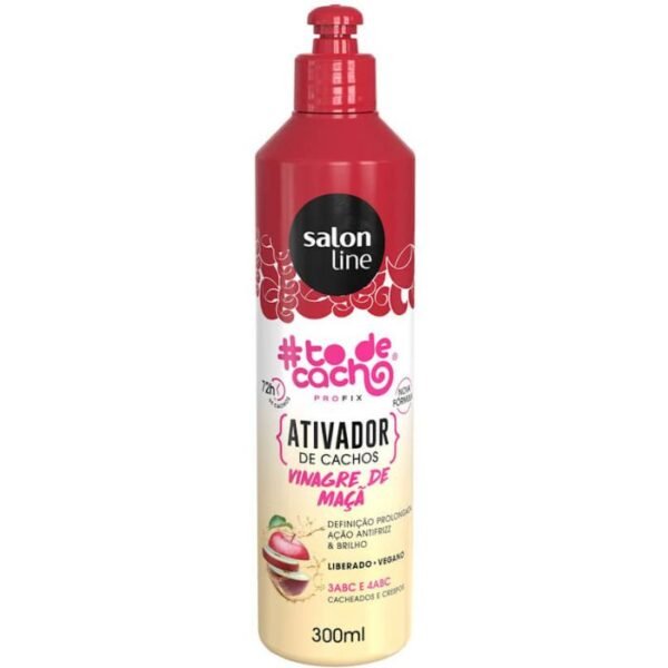 SALON LINE SOS ATIVADOR VINAGRE DE MACA 300ML