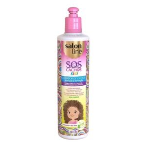 SALON LINE ATIVADOR DE CACHOS KIDS HIDRATAÇÃO SOS CACHOS 300ML