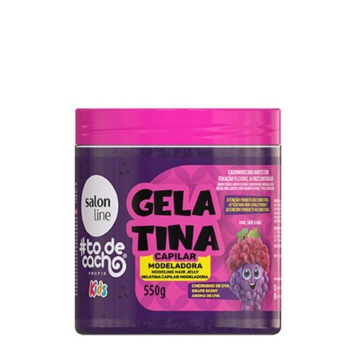 Salon Line #TODECACHO - GELATINA MODELADORA KIDS UVA 550GR