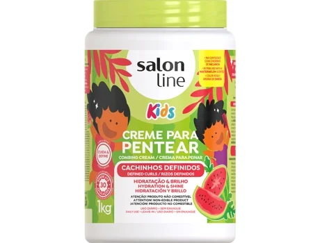 SALON LINE CREME PENTEAR KIDS MELANCIA CACHINHOS DEFINIDOS 1KG