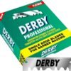 100X Derby Professional Single-Edge Razor Blades