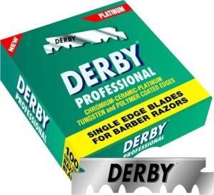 100X Derby Professional Single-Edge Razor Blades