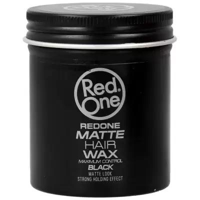 Red One Matte Hair Wax Cera Matte Hair de Fixação Média ou Alta 100ml