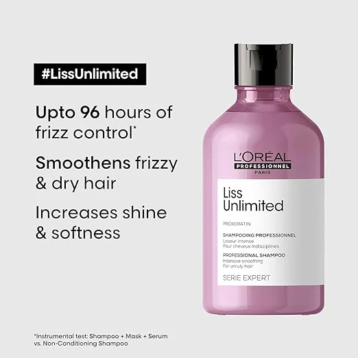 L’Oreal Liss Unlimited Shampoo – 300ml