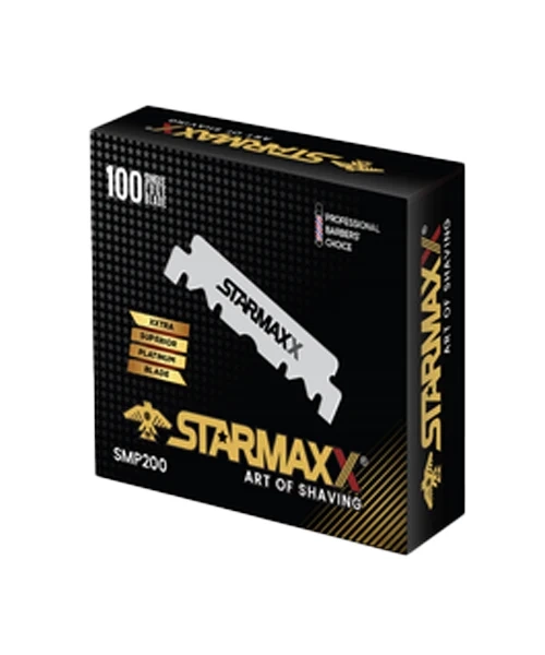 Lâminas de barbear Starmaxx quebradas, 100 peças,