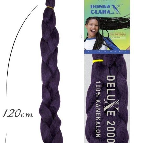 DONNA CLARA 100% KANEKALON BRAID METRO COLOUR=NO1 BLACK