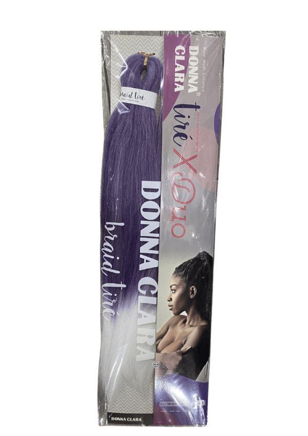 DONNA CLARA BRAID TIRE * 2 DUO 24" COLOUR=PURPLE/60