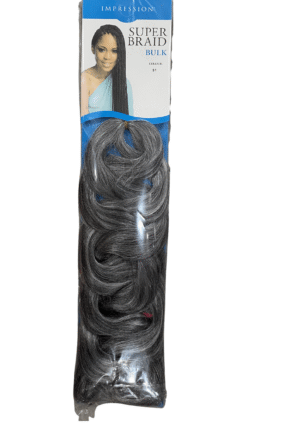 DONNA CLARA 100% KANEKALON BRAID METRO COLOUR=51 LIGHT GREY