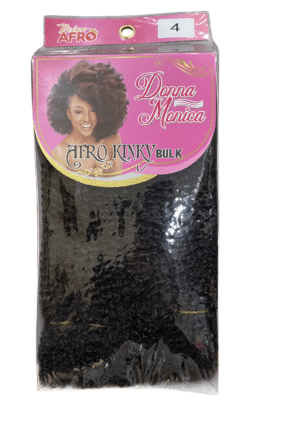 DONNA MONICA AFRO KINKY BULK COLOUR= 4