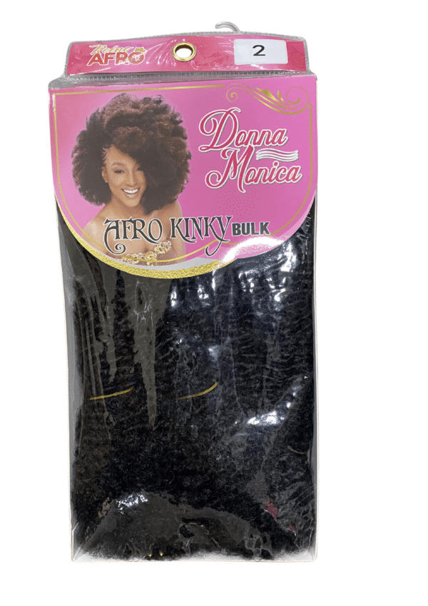 DONNA MONICA AFRO KINKY BULK COLOUR= 2