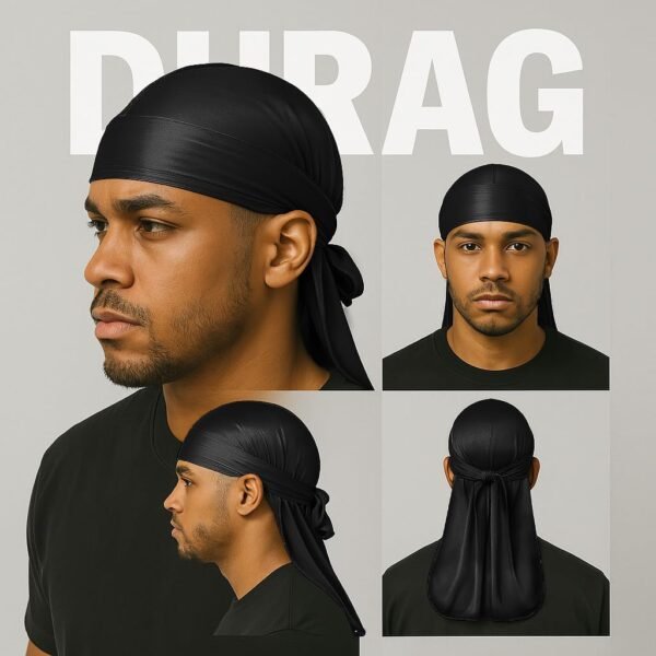 SATIN SILKY SHINE DURAG MEN