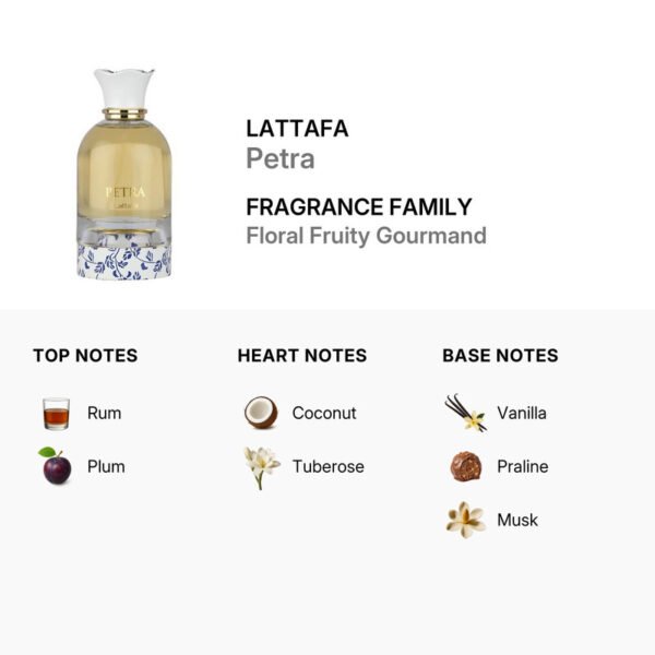 LATTAFA PETRA EAU DE PARFUM 100ML