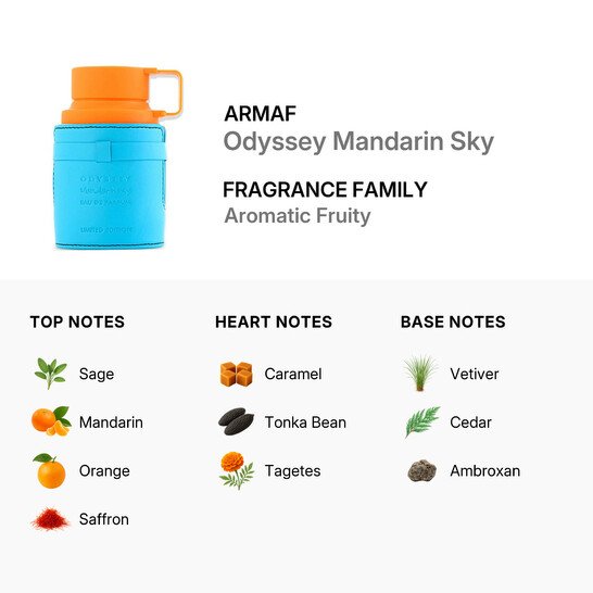 ARMAF AODYSSEY MANDARIN SKY FOR MEN 100ML