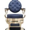 BUZZ GOLD BLUE - BARBER CHAIR