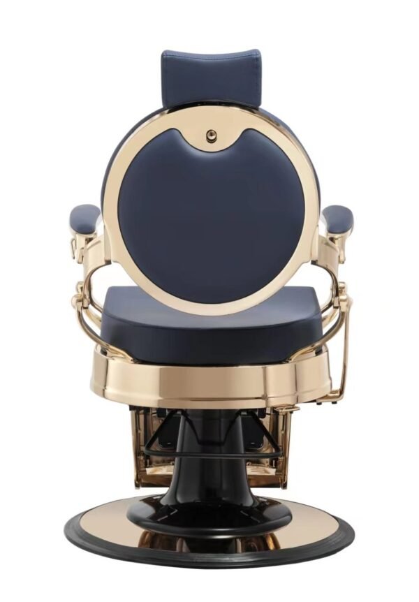 BUZZ GOLD BLUE - BARBER CHAIR