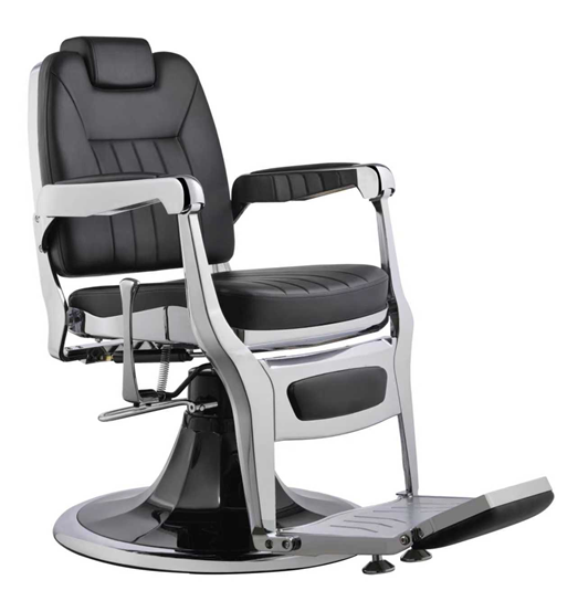 RIFF SILVER BLACK - BARBER CHAIR