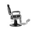 BUZZ SILVER BLACK - BARBER CHAIR