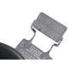 BUZZ SILVER BLACK - BARBER CHAIR