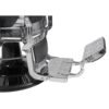 BUZZ SILVER BLACK - BARBER CHAIR