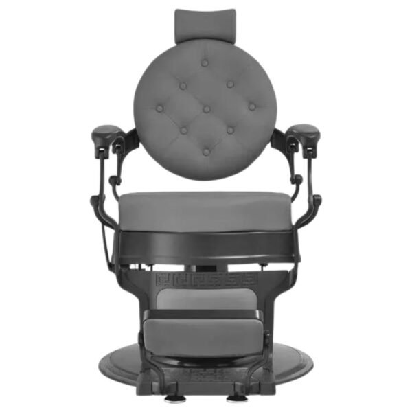BUZZ BLACK GREY - CADEIRA DE BARBEIRO