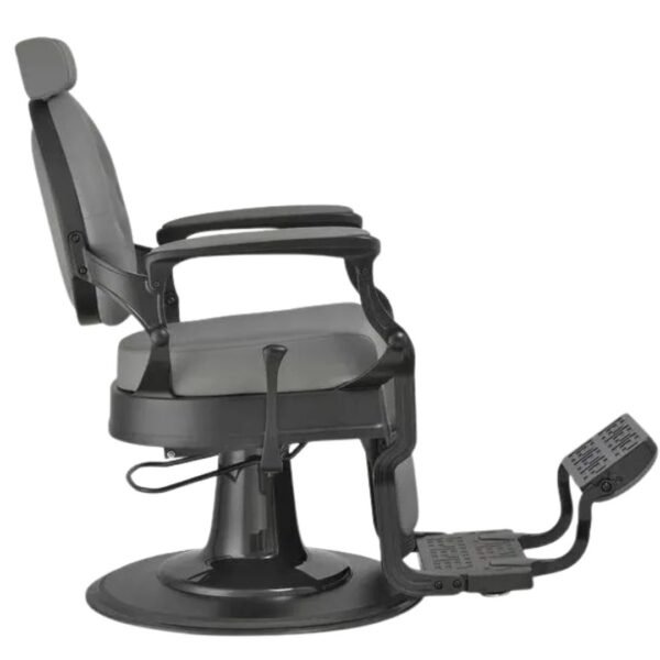 BUZZ BLACK GREY - CADEIRA DE BARBEIRO