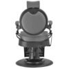 BUZZ BLACK GREY - CADEIRA DE BARBEIRO